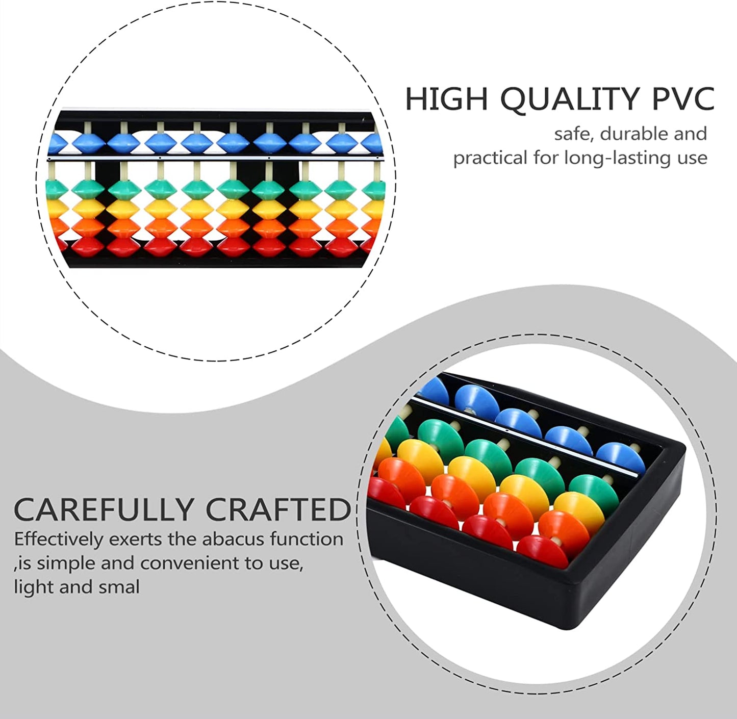 17 Rod Abacus Tool for Kids – Educational Math Learning Tool