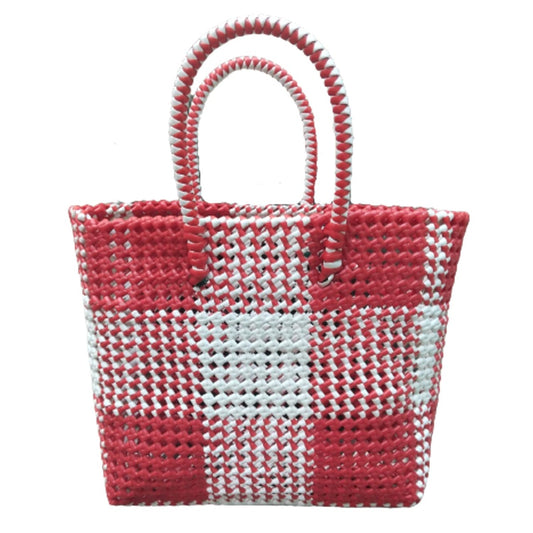 GR TREND SMALL RED SHOPPING BAG 