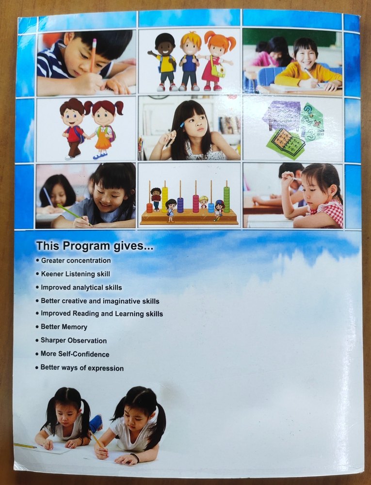 Abacus Maths Genius Book – Complete Brain Development Series (10 Levels, 20 Books)