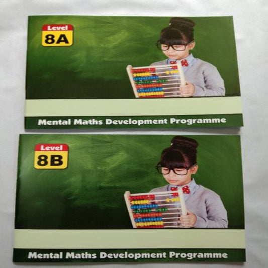 Abacus Practice Work Books - Level 8A & Level 8B